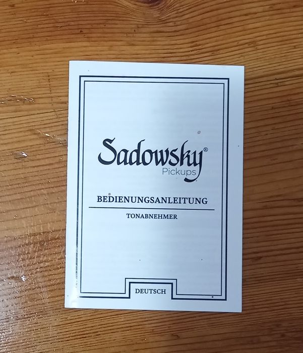 Продавам американски бас хъмбъкер SADOWSKY QUAD MM5