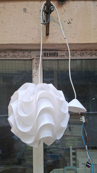 Lustră / Lampă suspendată IKEA KNAPPA – albă