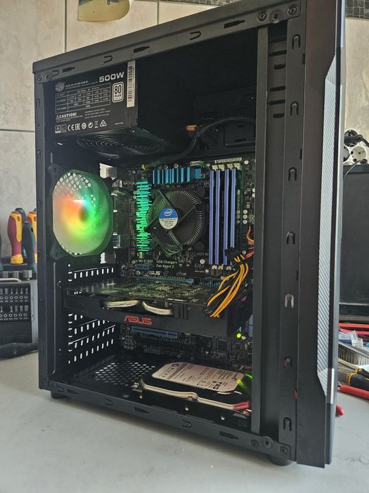 Unitate PC Gaming i7 2600 video 4GB RX 470 16GB RAM