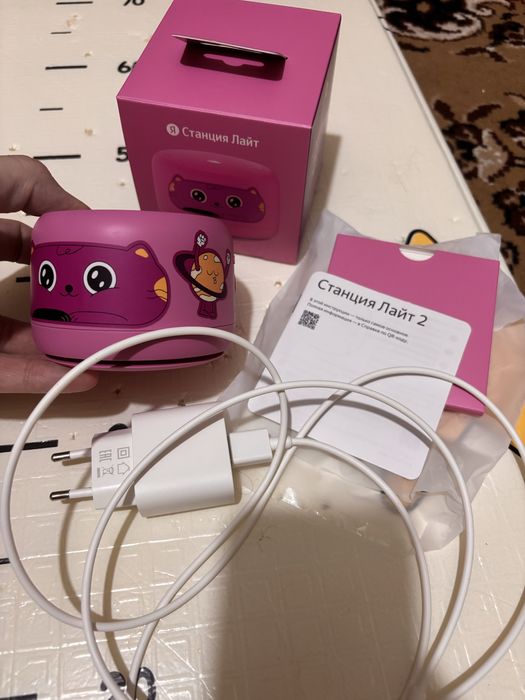 Умная колонка Алиса, яндекс станция Лайт 2