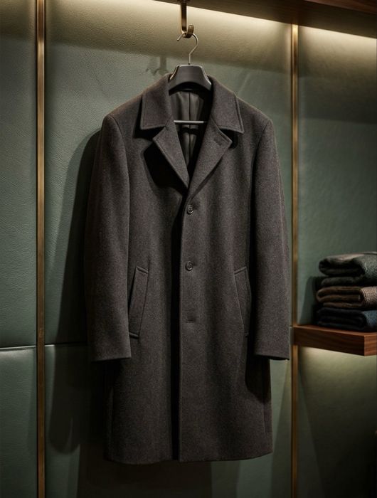 Palton lana si casmir Premium