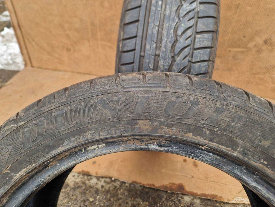2 Dunlop R18 235/50 Летни гуми  DOT4718