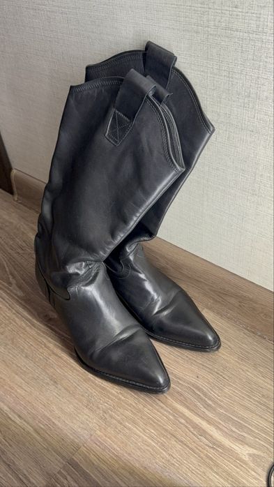 2 пары осенних сапог 39 размер — Massimo + Zara, 11 000 тг