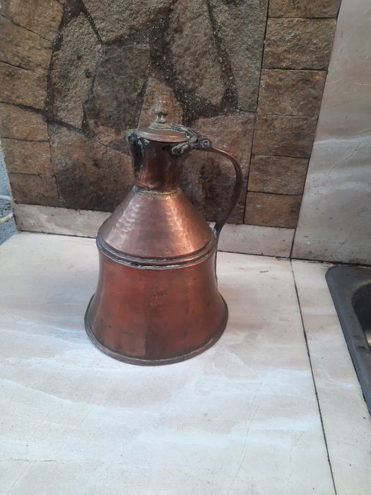Медна бакърена кана,ибрик