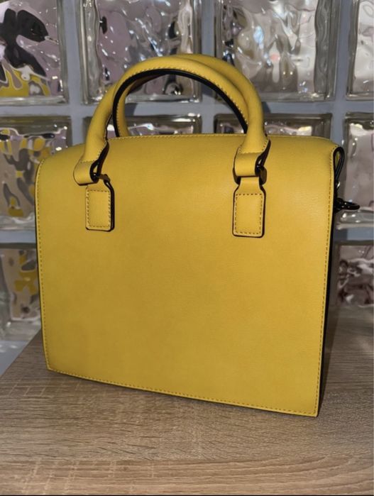 Geanta galbena chic Lamonza