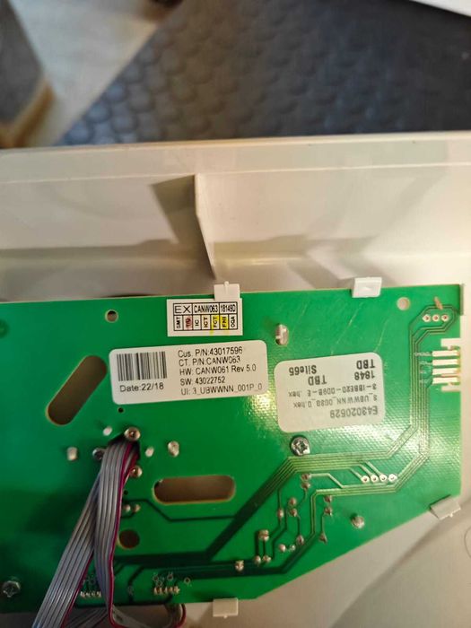 Placa electronica masina de spalat Candy Bianca BWM4137PH6, modul cu bord comanda /R23