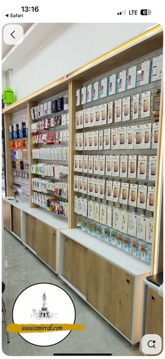 Полка витрина стеллаж магазин хозтавар офис мебелна заказ