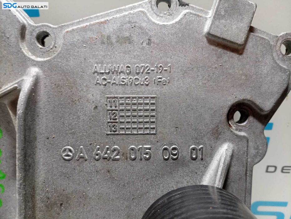 Capac Distributie Motor Vibrochen Arbore Cotit Mercedes Clasa S Class W221 3.0 D 2005 - 2013 Cod A6420150901 [M4645]