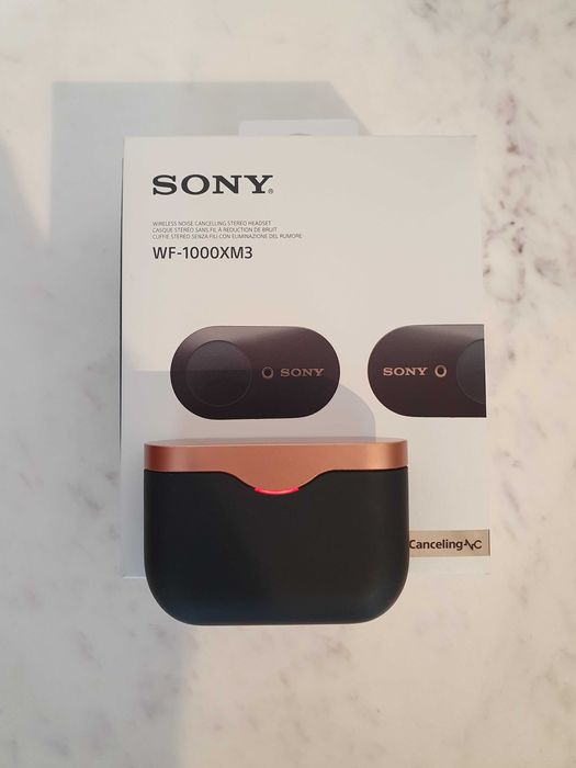 Casti Sony WF-1000XM3 fara fir negru