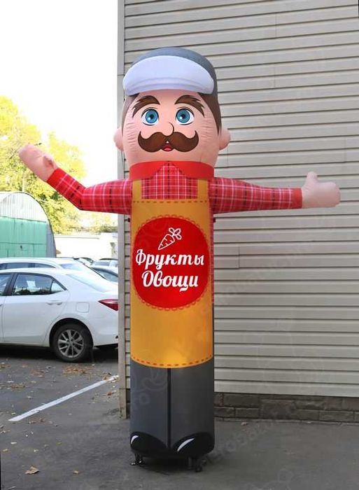 изготовим Надувные фигуры "Аэромены" и "Рукомахи"  для рекламы