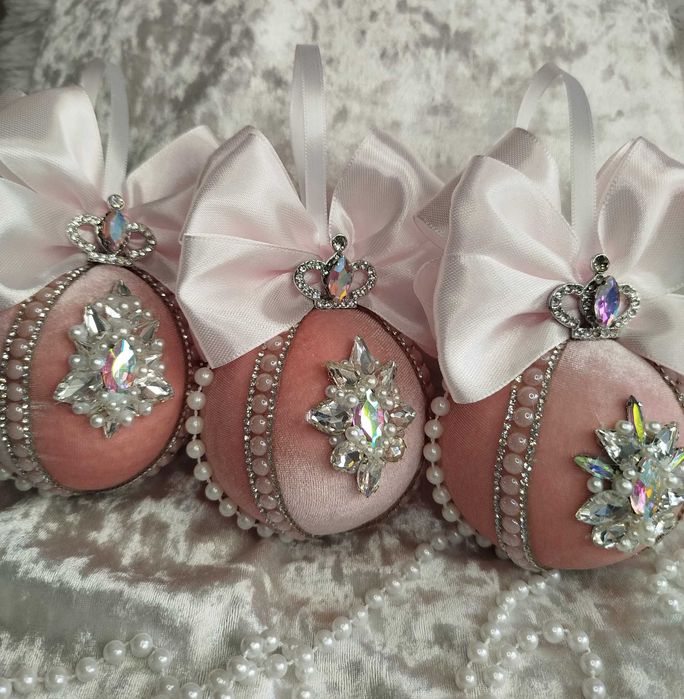 Ёлочные украшения ручной работы