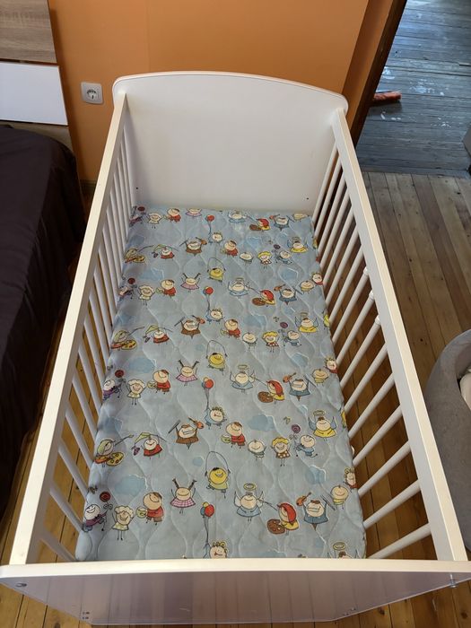 IKEA GULLIVER бебешко легло 60×120 см