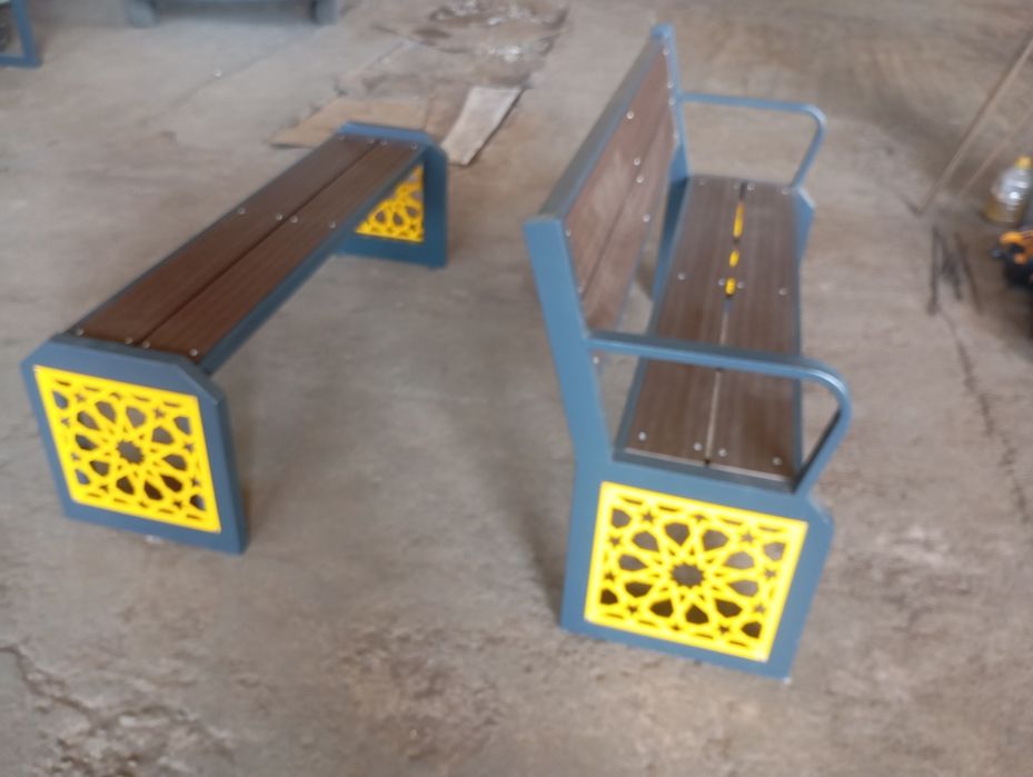 Скамейки  по оптовым ценам. Из современного материала ДПК