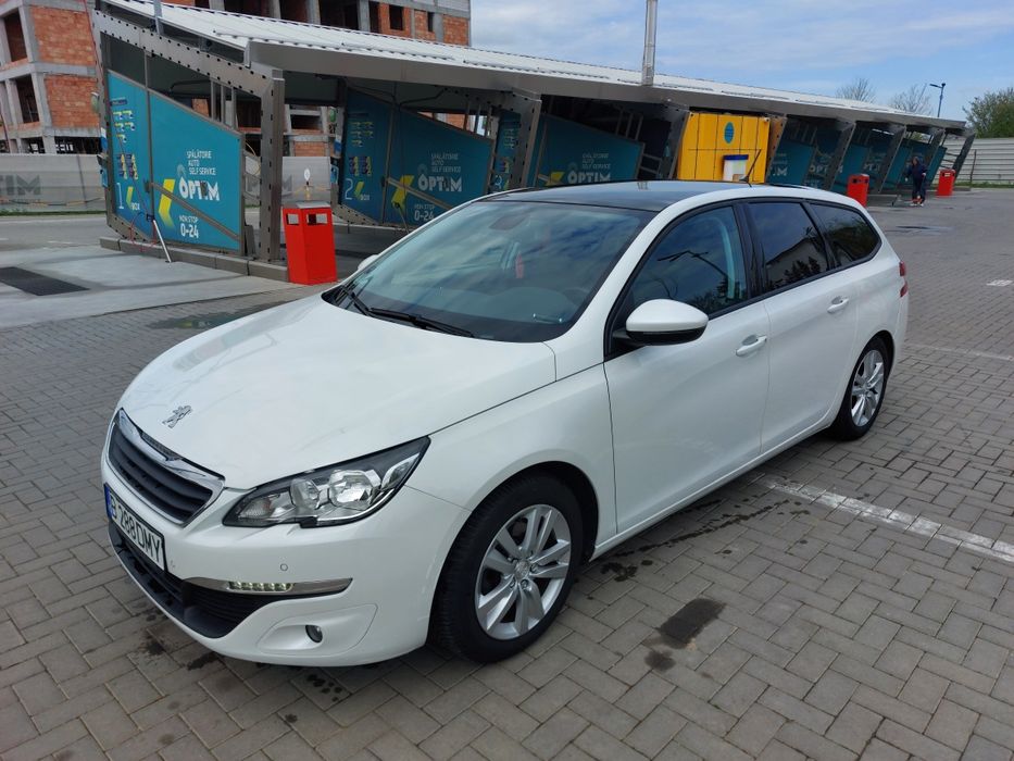 Peugeot 308 diesel euro 6 Alb perlat Panoramic import Olanda