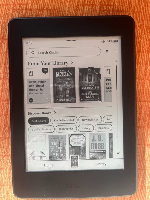 Kindle Paperwhite (7th Gen) – Отлично състояние, готов за използване