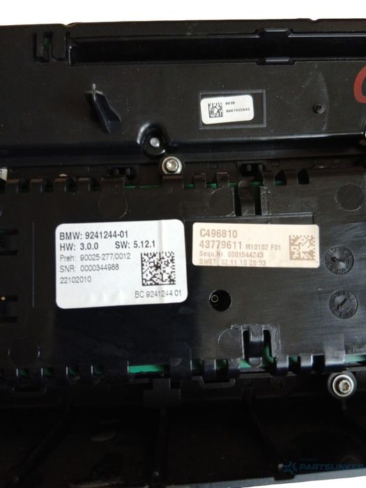 Panou Clima Bmw 5 F10 2009 - 2016 9241244