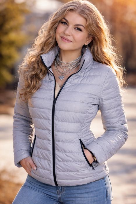 Geacă dama, matlasata, mas. M, Outerwear