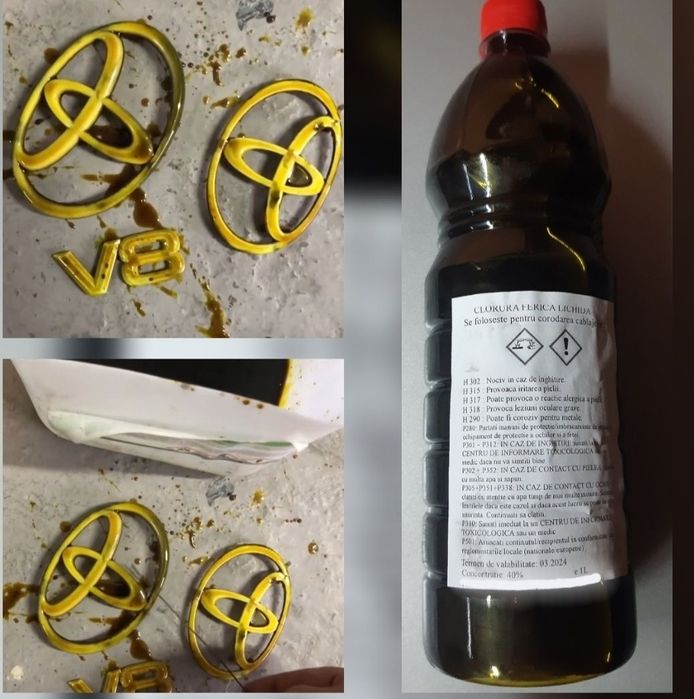 Clorura Ferica 1 Litru 3 Litri 5 Litri 10 Litri preturi la cantitate