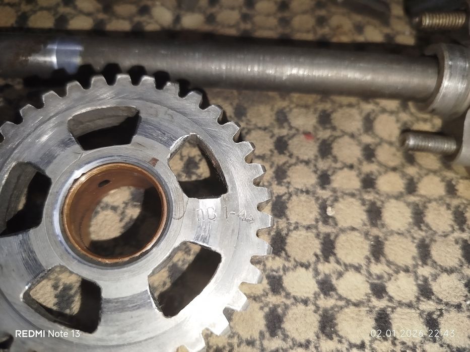 Коленвал и КПП иж планета спорт