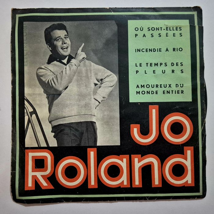 Disc vinil Electrecord – Jo Roland, single, made in Rumania