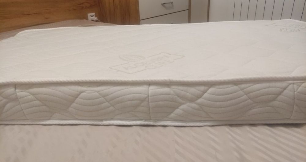 Матрак за бебешка кошара 120 х 60 Алое и Кокос