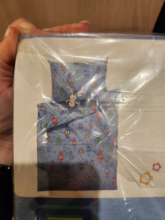 Комплект Чаршафи за момче с роботи