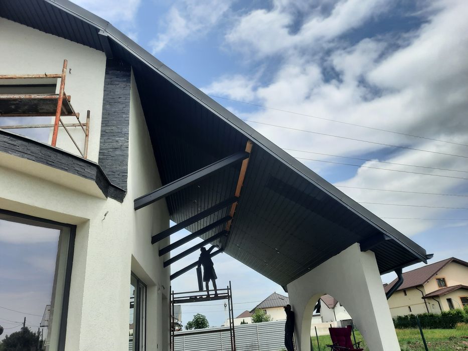 Sageac metalic si pazie din tabla