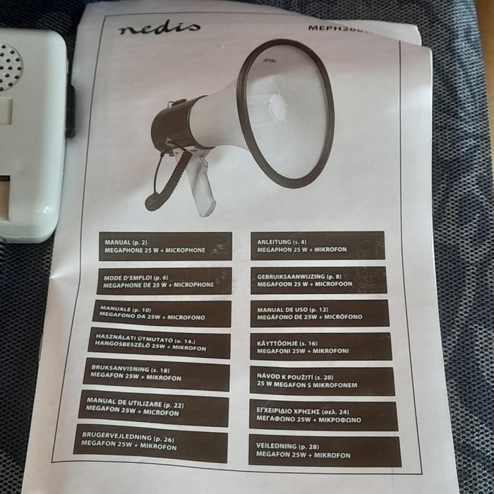MegaFon sau Portavoce Mare, Nouă!