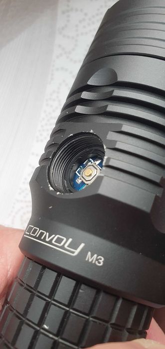 buton silicon ORIGINAL lanterna Convoy M3 , L6