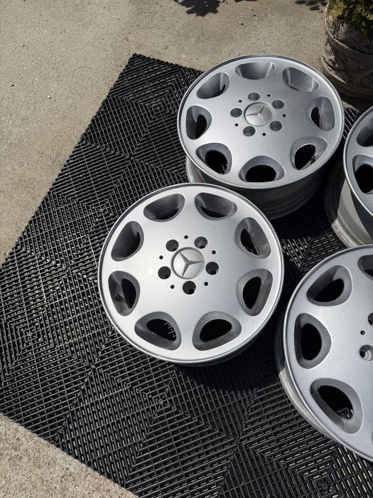 Jante RETRO, originale Mercedes W124 R15, in stare buna. W201 W126 W202