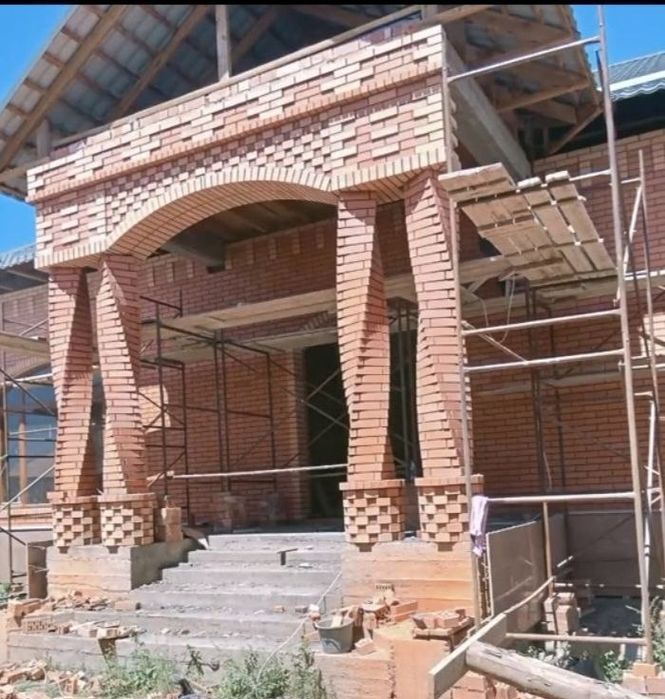balkonga gʻishtkirpichblok fasad подрашивка  teramiz Уйкирамиз докулюч