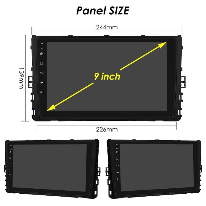Navigatie android VW MQB Polo T-cross Waze YouTube GPS
