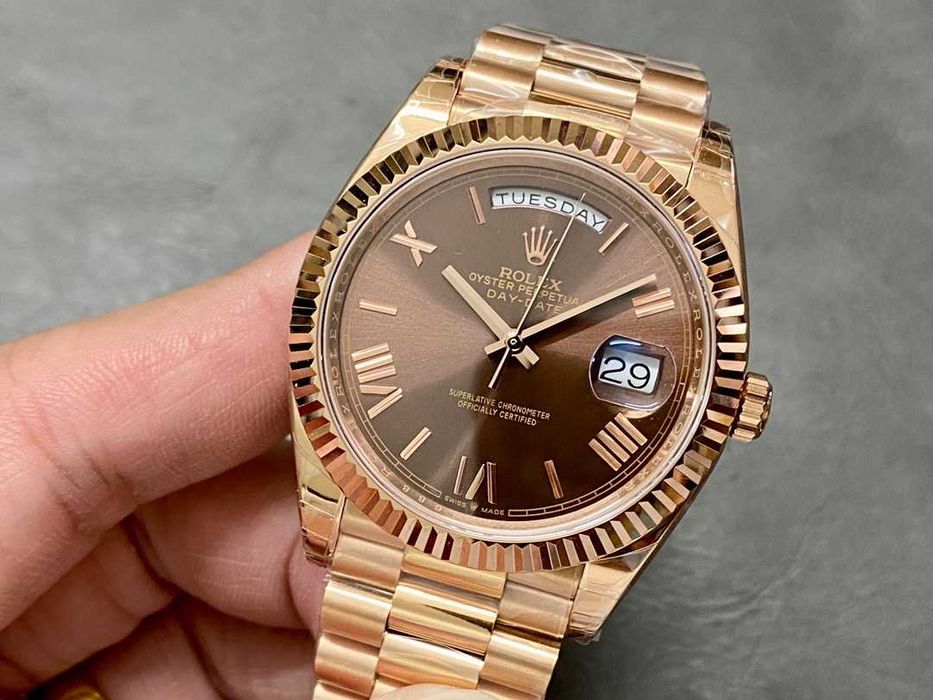 rolex day-date 40mm choholate