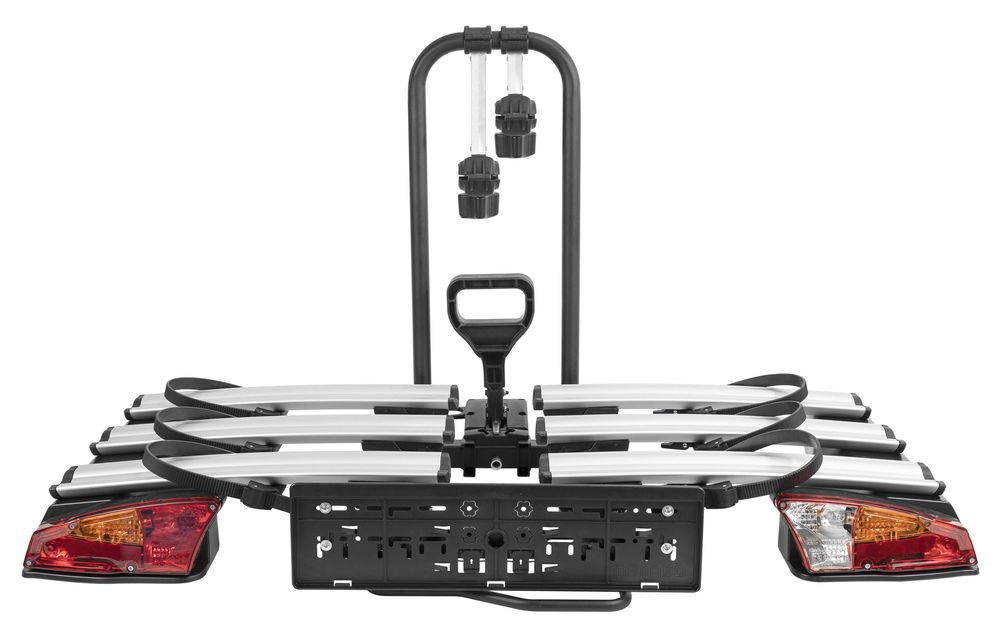Suport biciclete pe carlig pliabil Menabo Antares Plus, 3 biciclet