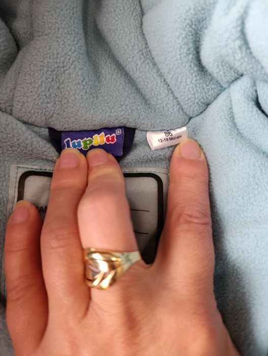 Детски  гащеризон 12/18 и грейка за момче