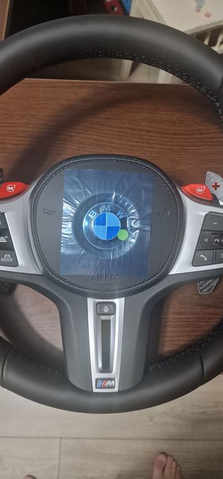 Volan bmw g30 g05 g06.g11 g31 nou full incalzire padele carbon traffic