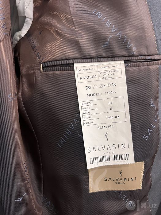 Erkaklar kastyum shim ( Salvarini brend)