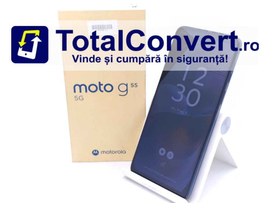 Motorola G55 256GB Forest Grey 8GB Single, Garantie 24 luni | #D92888