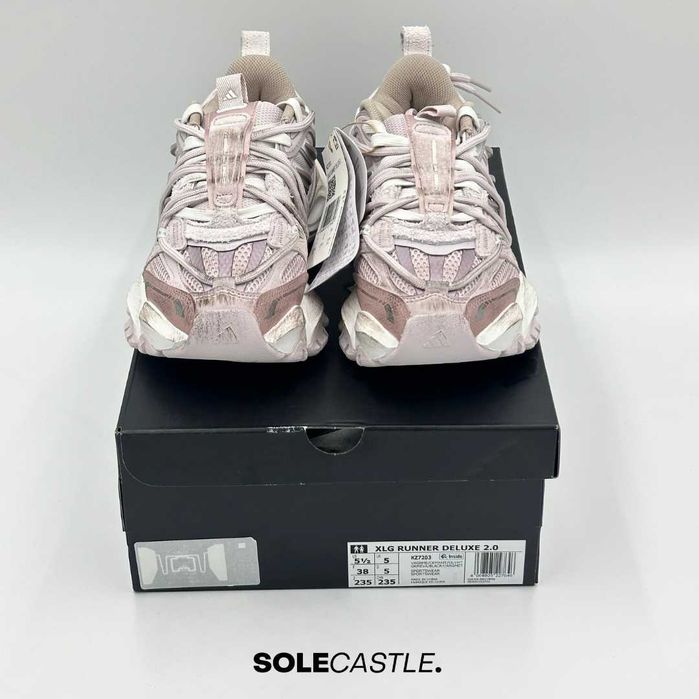 Adidas XLG Runner Deluxe 2.0 'Grey Metallic Crystal White'