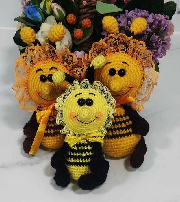 Вязаные качественные игрушки