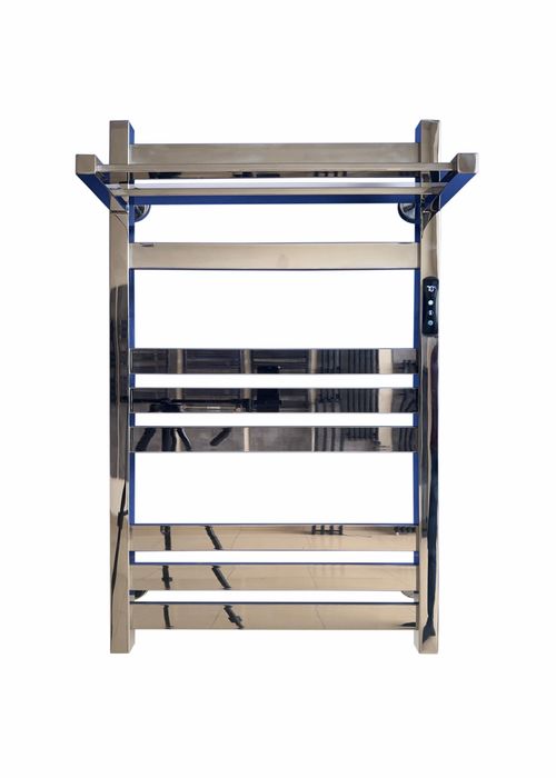 С плоской полочкой Электрический полотенцесушитель