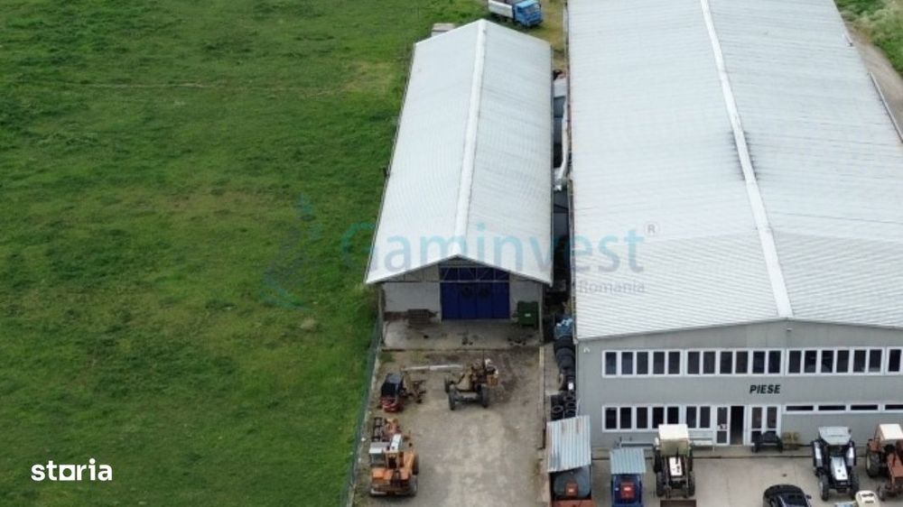 Hala pt depozitare  langa Alesd la E60, 400 mp, Bihor,Gaminvest,V4597C