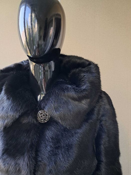 Haină blană naturală de nurcă / vizon Black Diamond