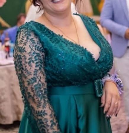 Rochie verde din satin