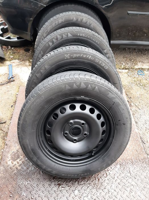 Железни Джанти 5х112-15цола със Гуми за VW