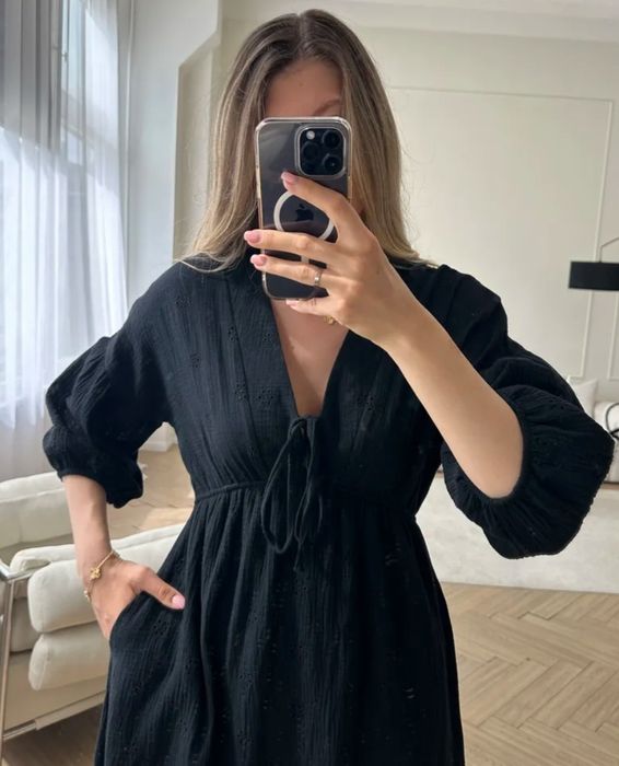 Платье муслиновое