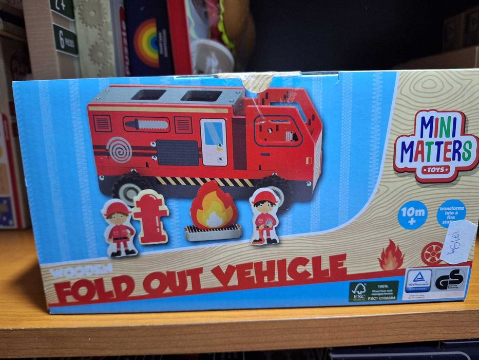 Mașină Pompieri Montessori