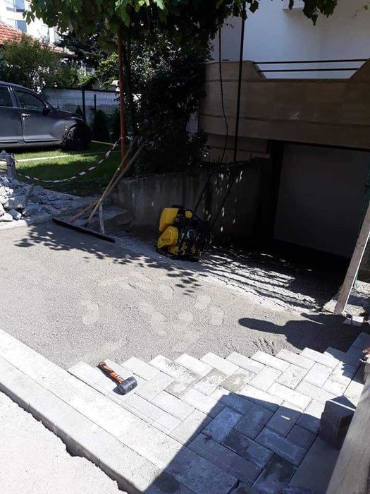 Асфалтиране редене на Тротоарни Плочи Паваж от 20лв на кв.м