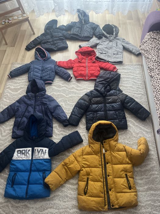 Geaca Zara 122,/ plus alte modlee 104,80,98,92