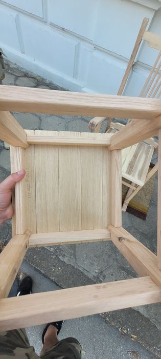 Люлеещ се  стол плюс  таборетка